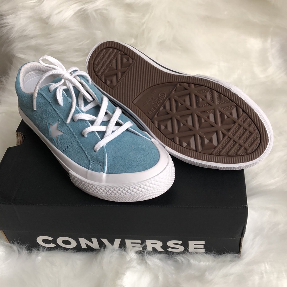 Converse Youth One Star OX - US 2 Youth / Blue